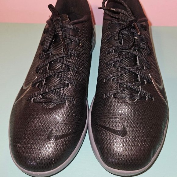 Nike Merc Mercurial ⚽️Black Soccer Cleats Shoes Youth Size 5Y NWOB - Picture 4 of 6